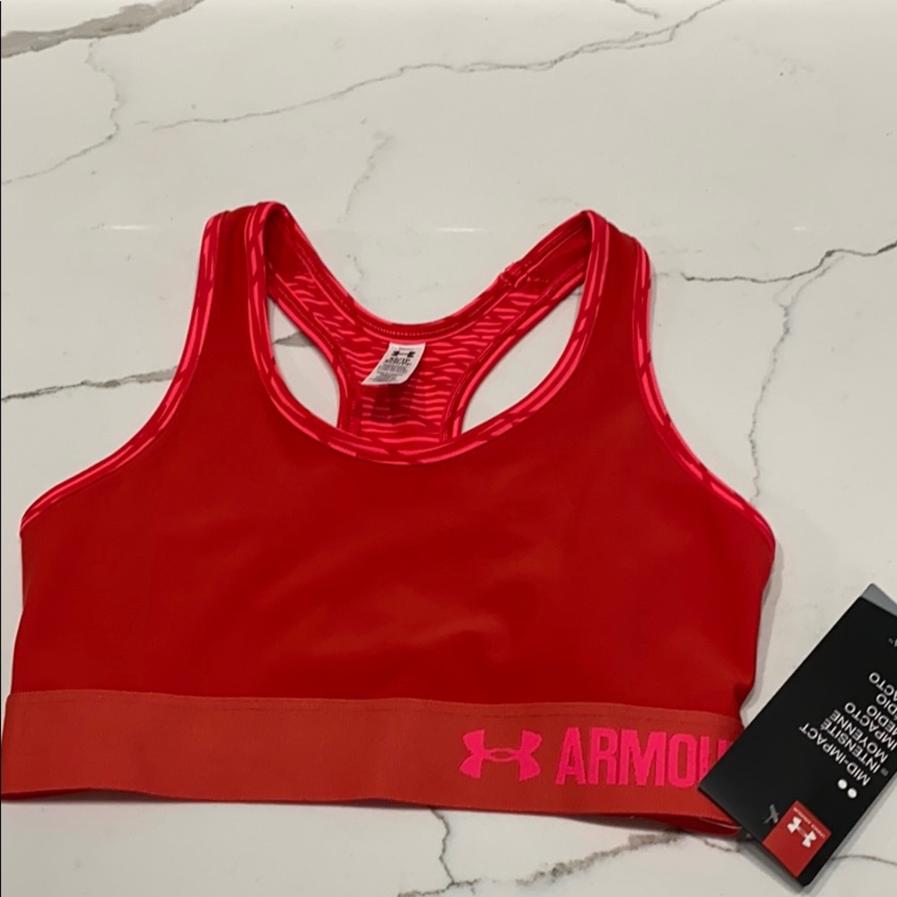 COPY - Under Armour mid impact sports bra